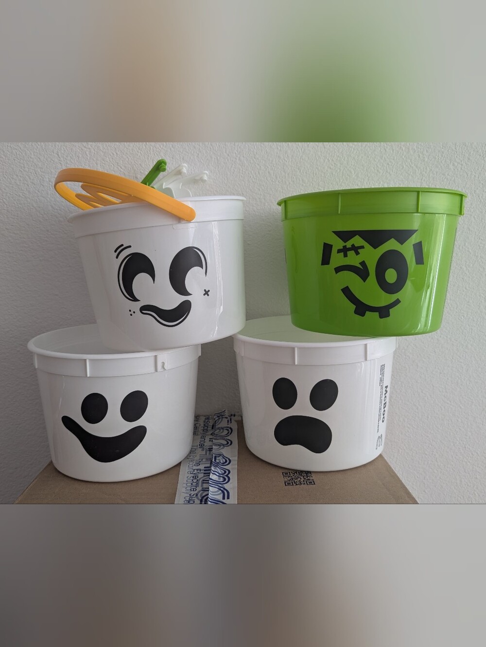 McDonald's Boo Buckets, Lot Of 4
